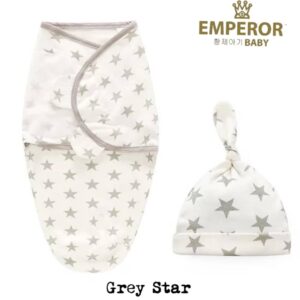 ae224334-cc9a-4e05-9afb-92f497156c63.jpg Newborn Baby Swaddle Wrap with cap